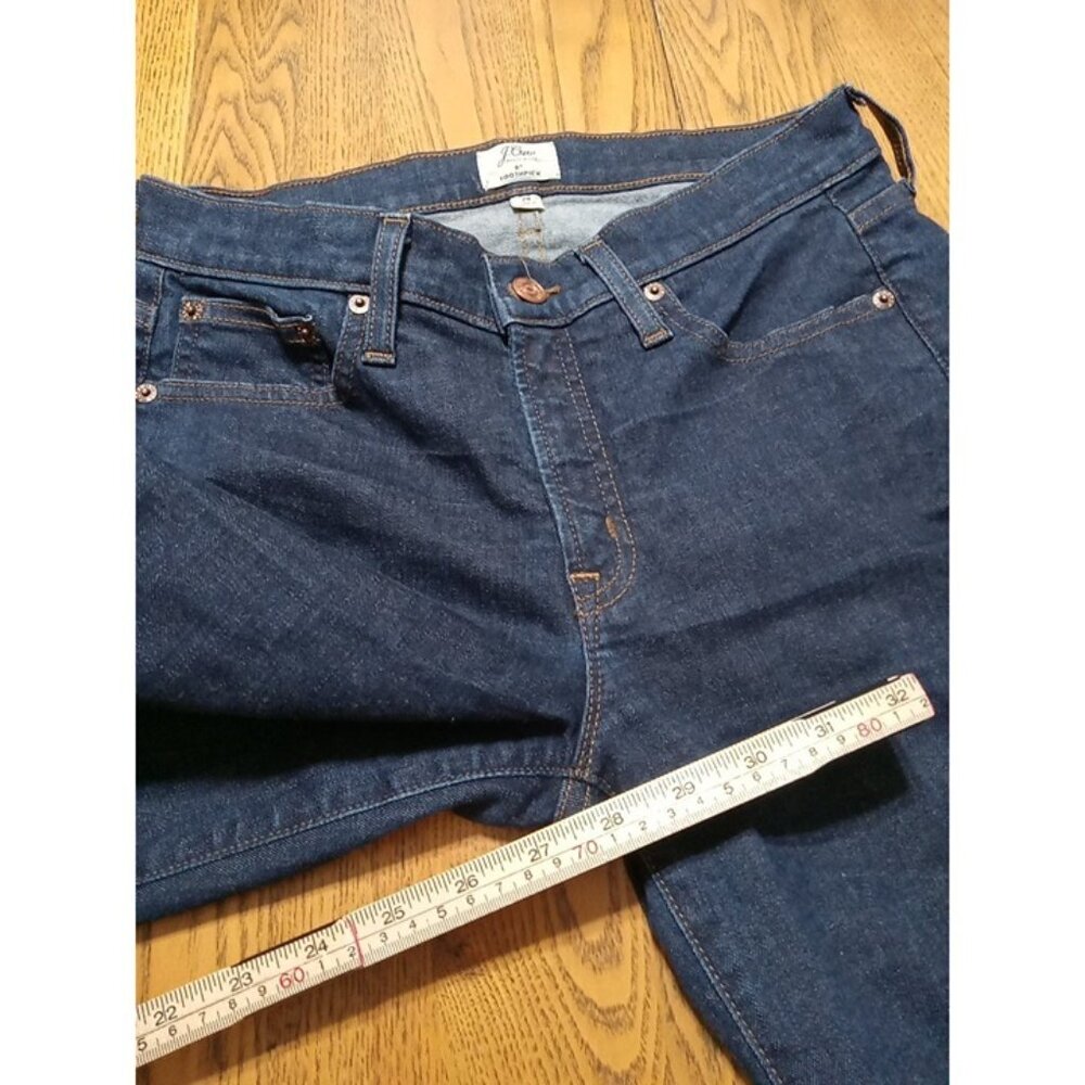 J.CREW Jeans Womens 28 BLUE Dark Preowned Summer Casual Work - Picture 5 of 10